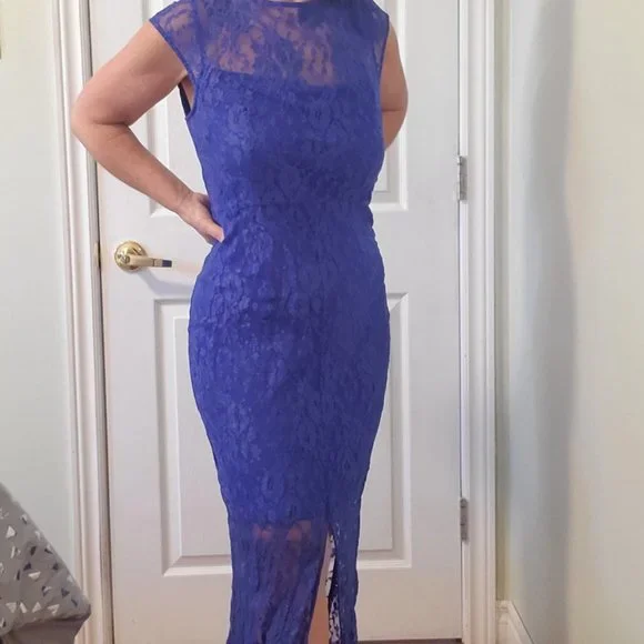 chinese dress ladies LEAH LACE MAXI DRESS